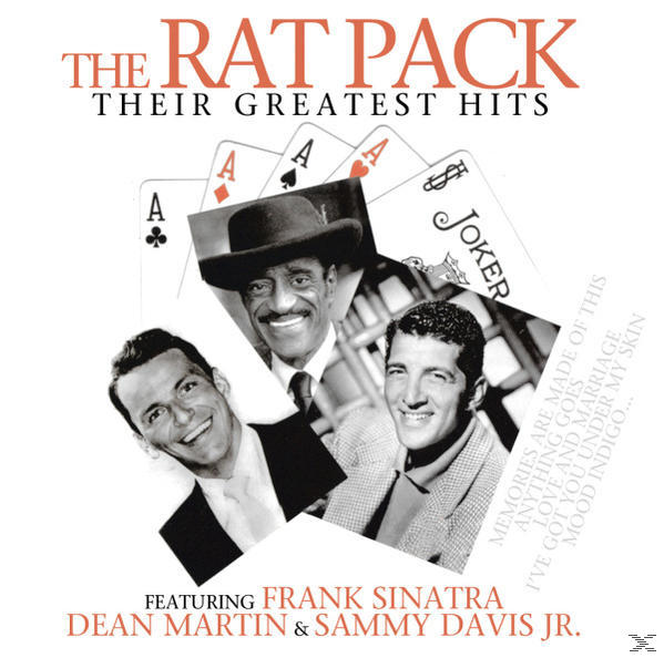 Albumcover 'The Rat Pack: Their Greatest Hits' mit Frank Sinatra, Dean Martin, Sammy Davis Jr.