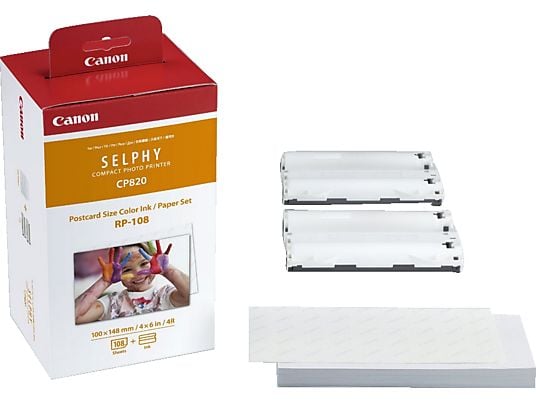 CANON RP-108 High-Capacity Color Ink/Paper Set (8569B001AA)