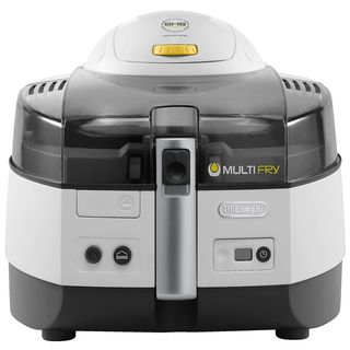 DELONGHI MultiFry Extra FH1363/1 Heißluftfritteuse 1600 Watt Weiß/Anthrazit