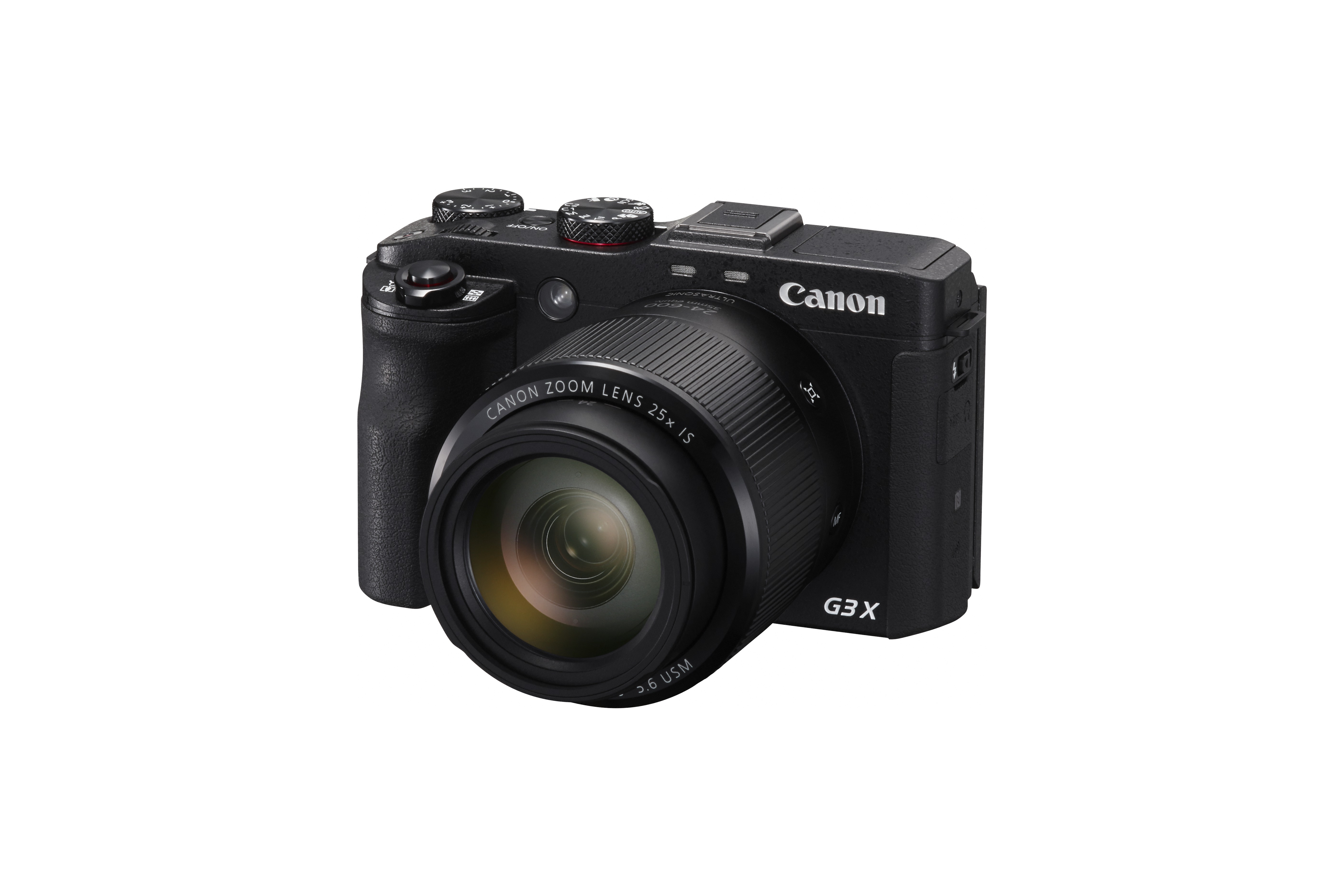 CANON PowerShot G3 X Digitalkamera Schwarz, 25fach opt. Zoom, Touchscreen-LCD (TFT), WLAN