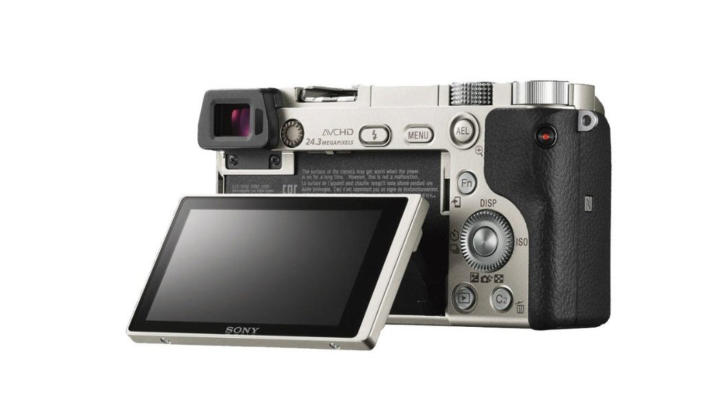 SONY A6000 24,3 MP 3 inç 16-50 mm Aynasız Sistem Fotoğraf Makinesi Gümüş