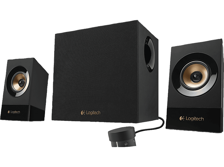 Logitech Pc Luidsprekers Stereo Met Subwoofer 120 W Zwart (980-001054)