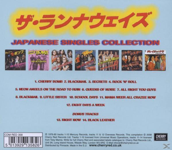 The Runaways - Japanese Singles Collection  - (CD)