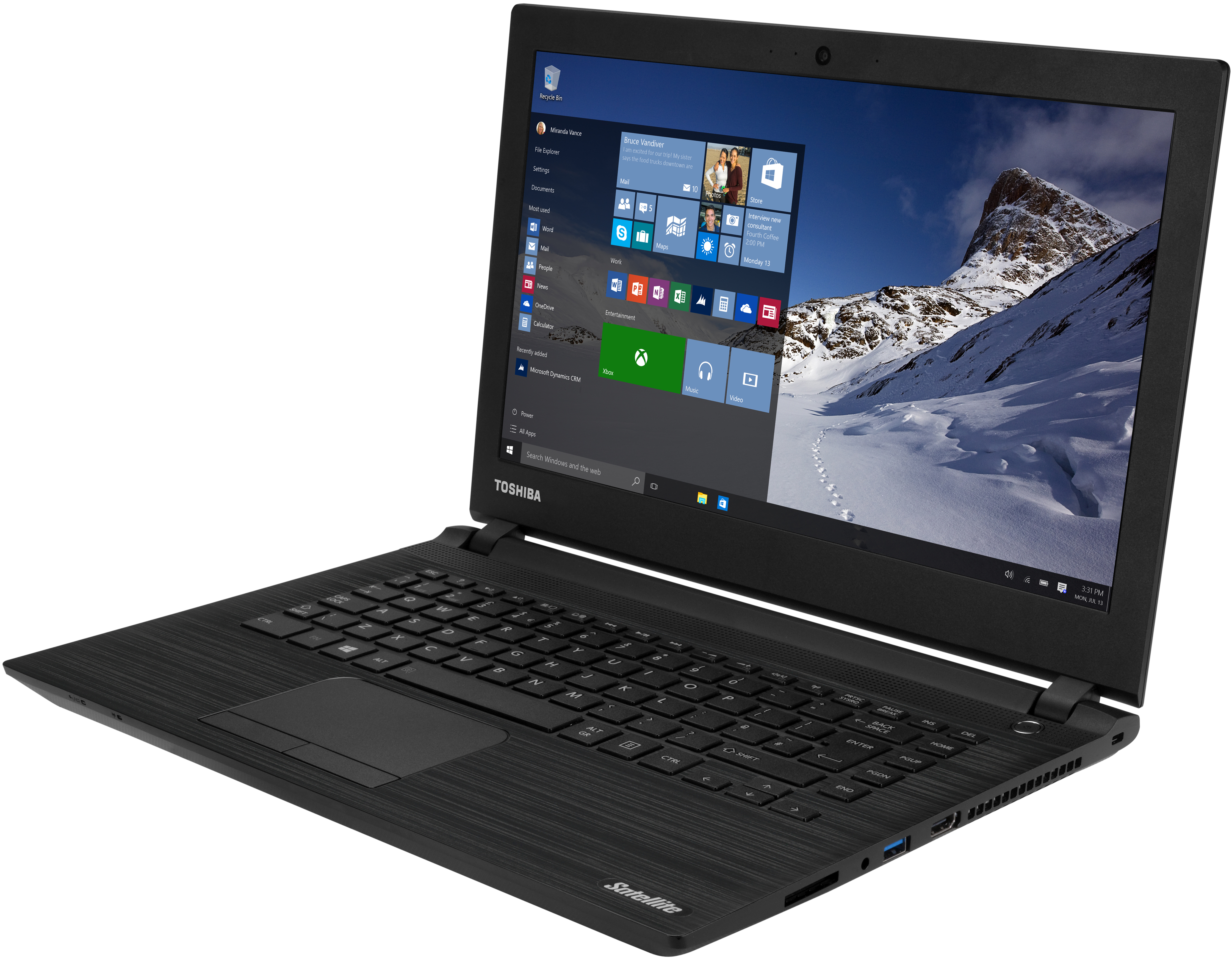 TOSHIBA Laptop Satellite C40-C-10K Intel Celeron N3050 (PSCRLE-002002BT)