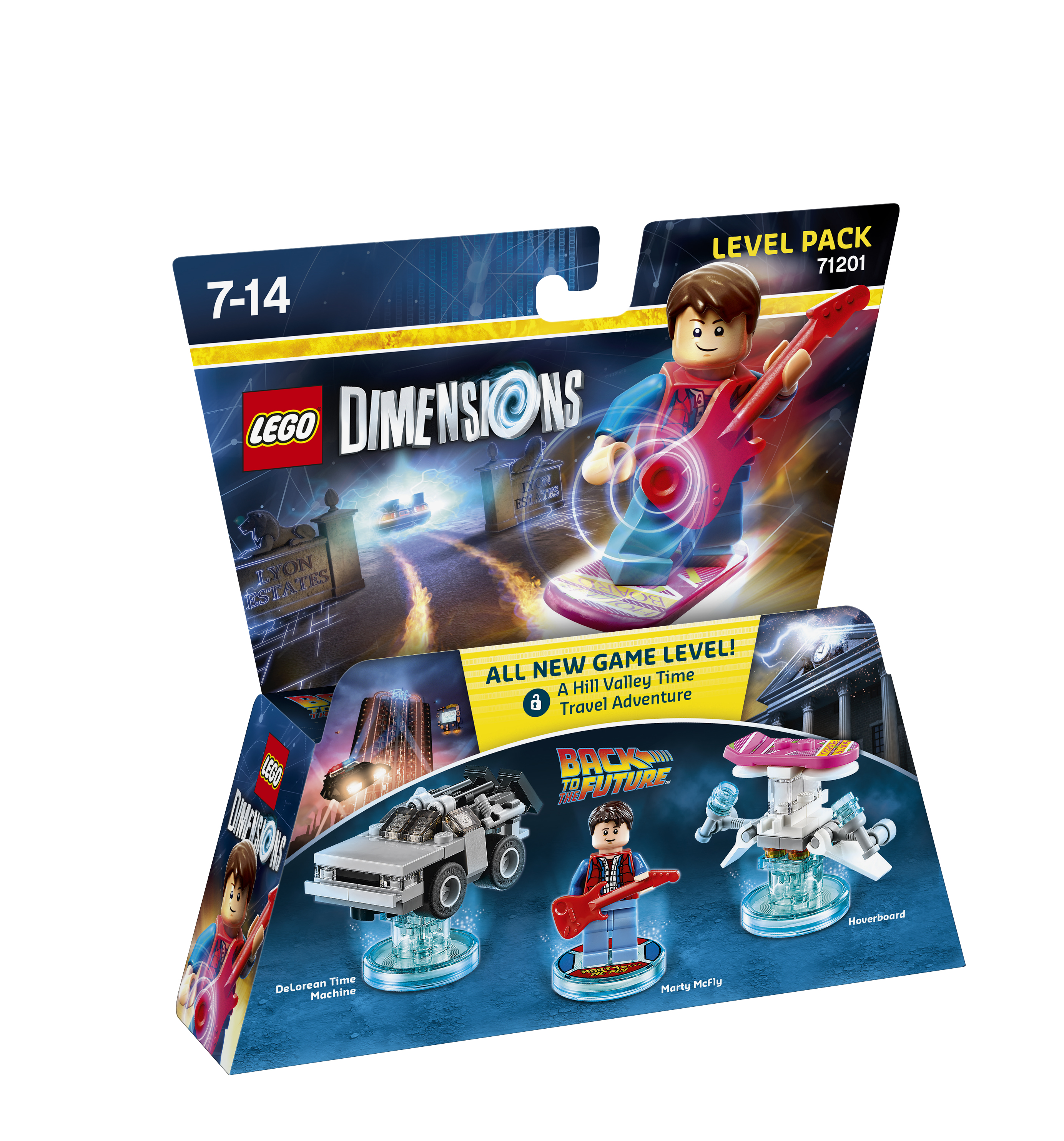 LEGO DIMENSIONS LEGO Dimensions Level Pack - Zurück in die Zukunft Spielfiguren