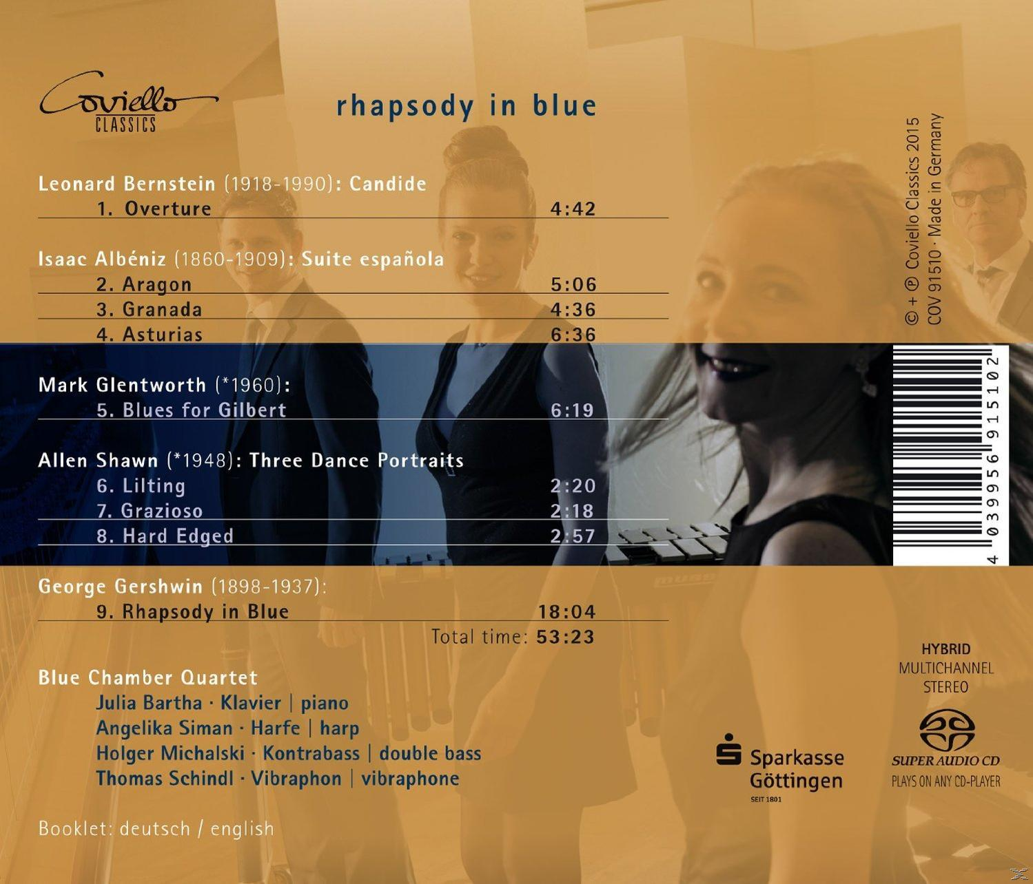 Blue Chamber Quartet, VARIOUS - Rhapsody In Blue  - (SACD Hybrid)