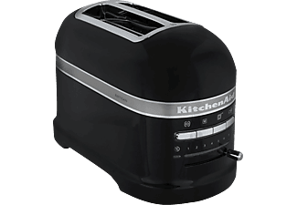 Tostadora - Kitchen Aid 5KMT2204, 1250W, Capacidad para 2 tostadas, 7 niveles, Negro