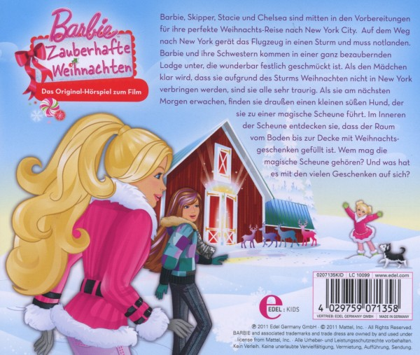 Barbie - Zauberhafte Weihnachten  - (CD)