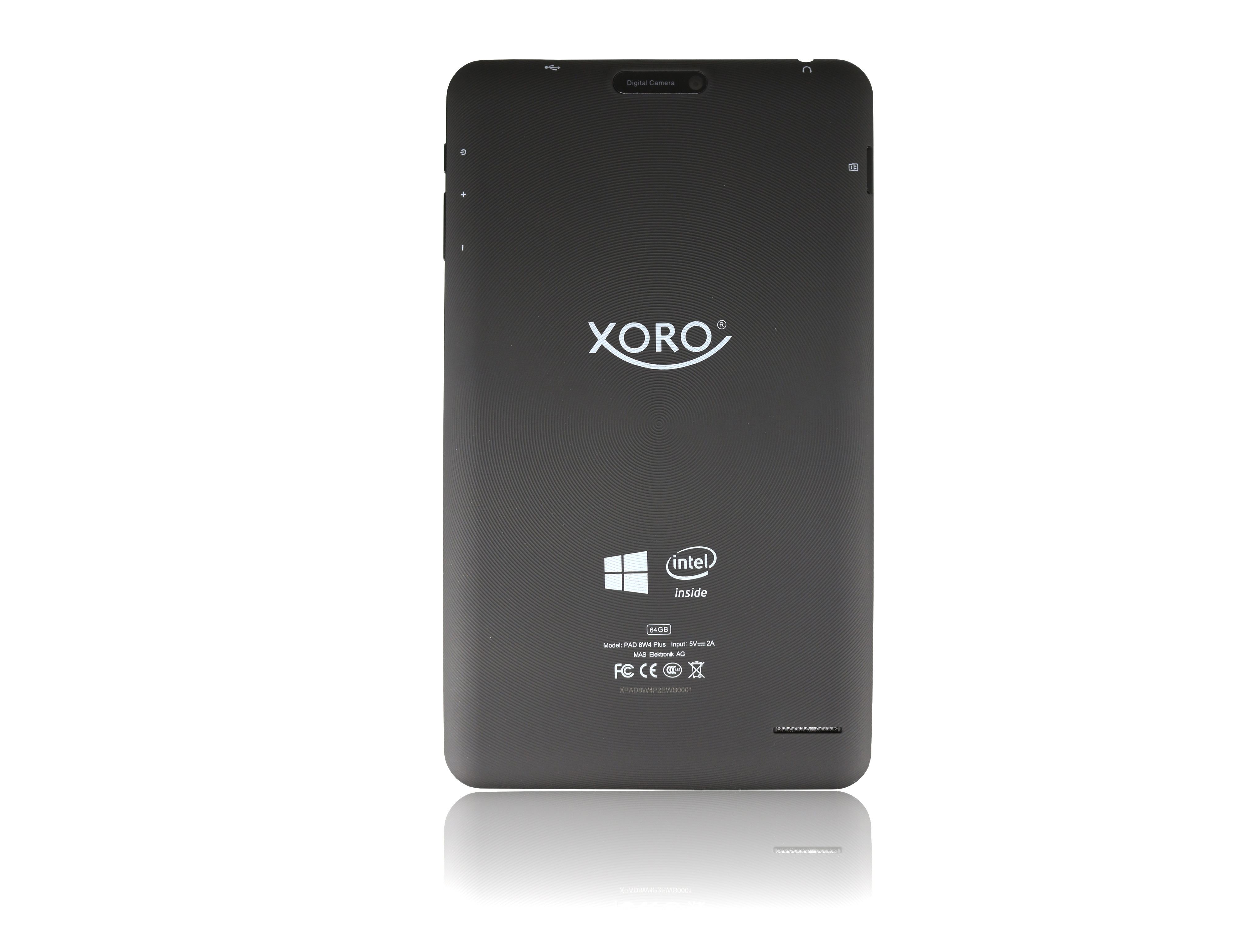 XORO Pad 8W4 Plus, Tablet PC, 64 GB, 8 Zoll, Schwarz