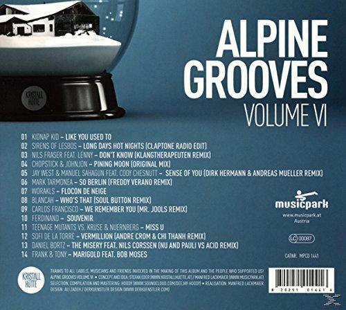 VARIOUS - Alpine Grooves Vol.6 (Kristallhütte)  - (CD)