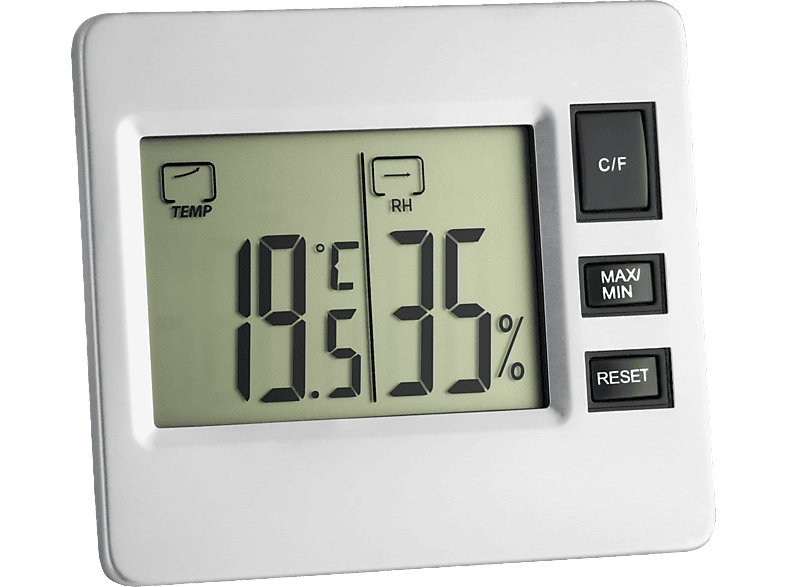 TFA 30.5028 Digitales Thermo-Hygrometer Wetterbeobachtung