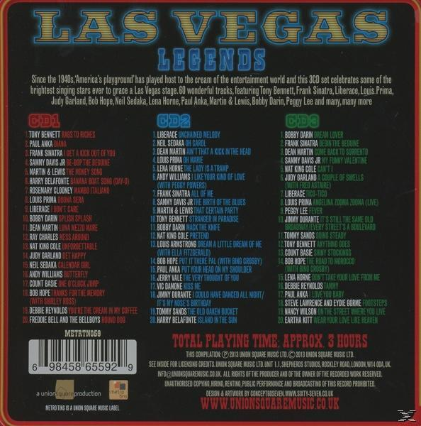 VARIOUS - Las Vegas Legends (Lim.Metalbox Ed.)  - (CD)