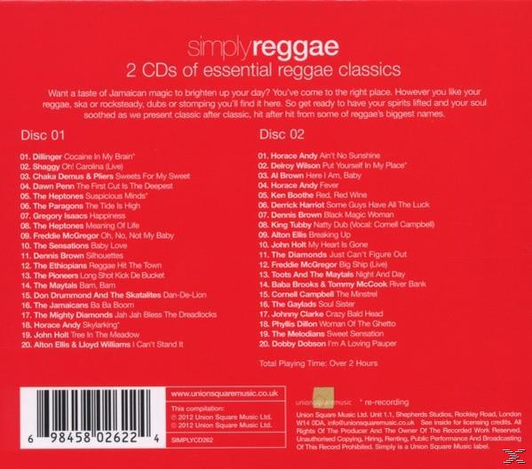 VARIOUS - Simply Reggae (2cd)  - (CD)
