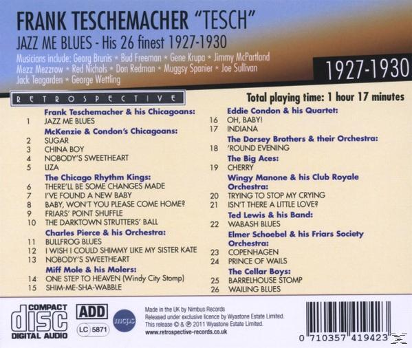 Frank Teschemacher - Jazz Me Blues  - (CD)