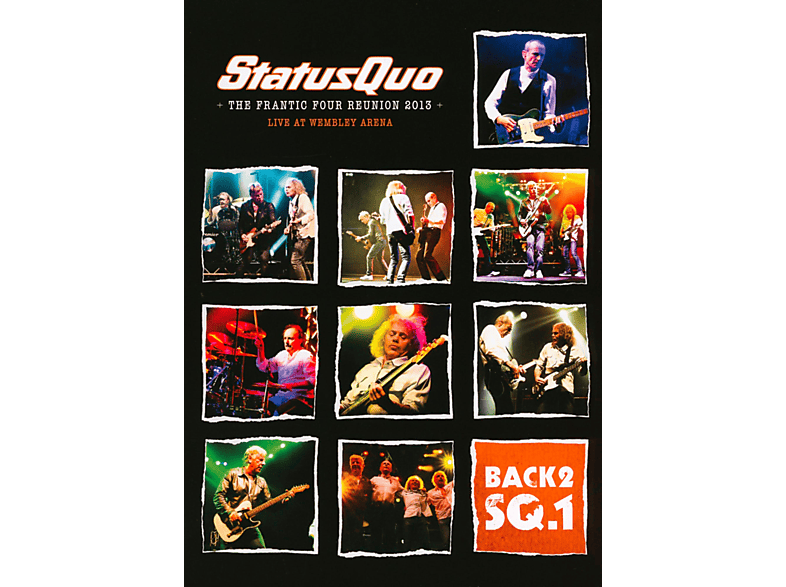 Thumbnail - Status Quo - Back2sq1-Live At Wembley (DVD + CD)