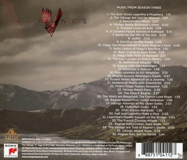 Trevor Morris - Ost: The Vikings Iii  - (CD)