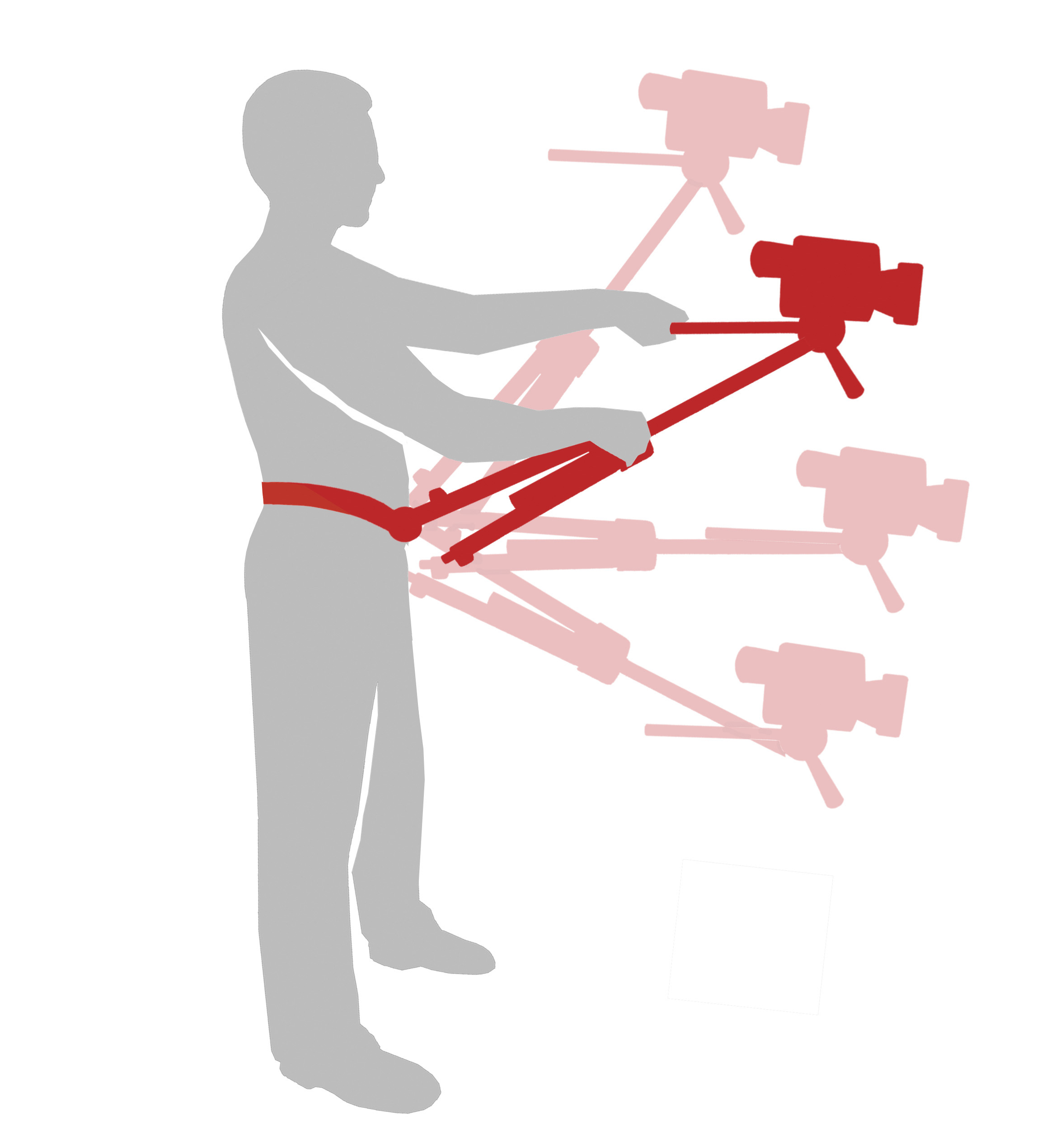 ROLLEI 22559 Hipjib, Stativhalterung, Schwarz
