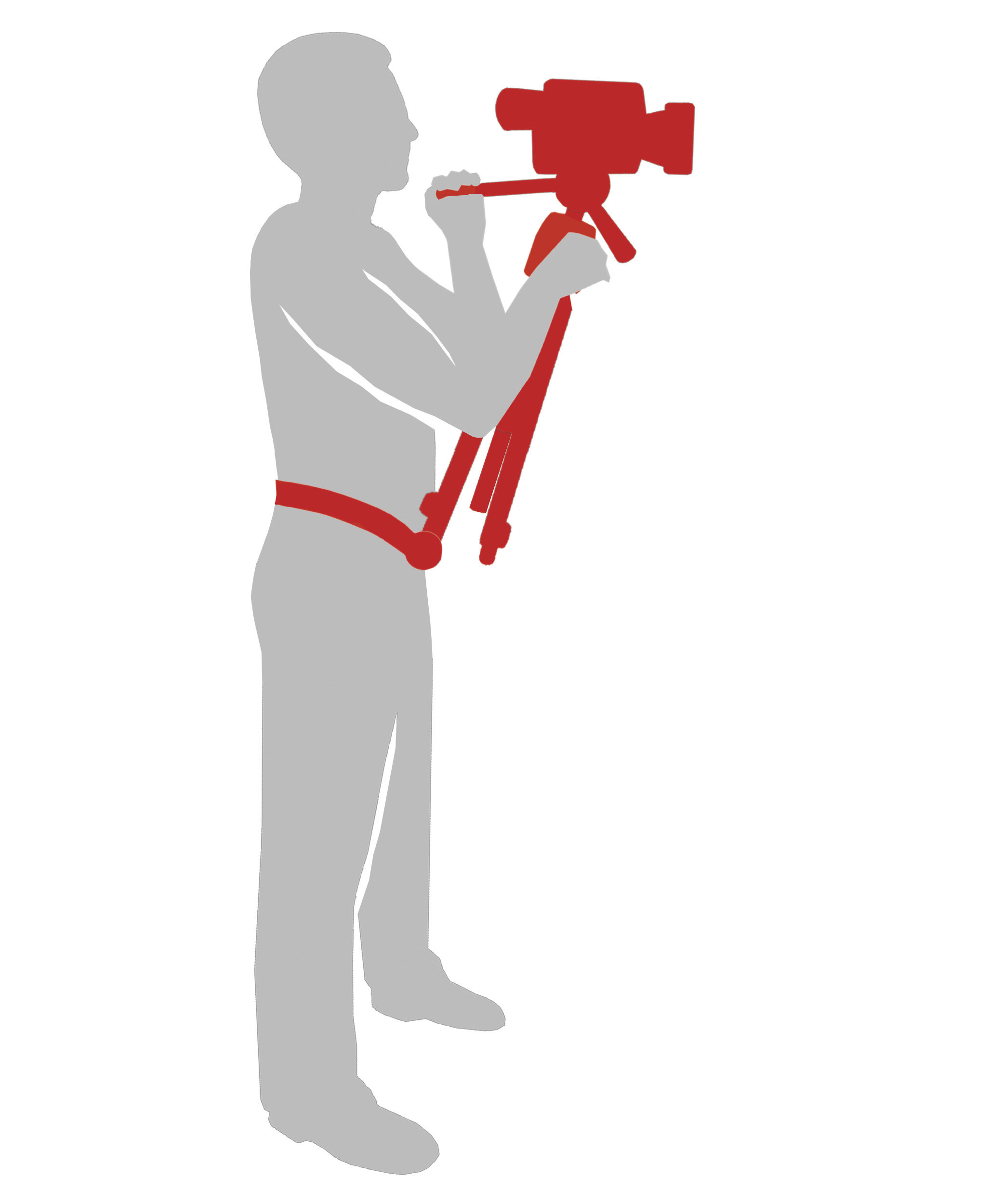 ROLLEI 22559 Hipjib, Stativhalterung, Schwarz