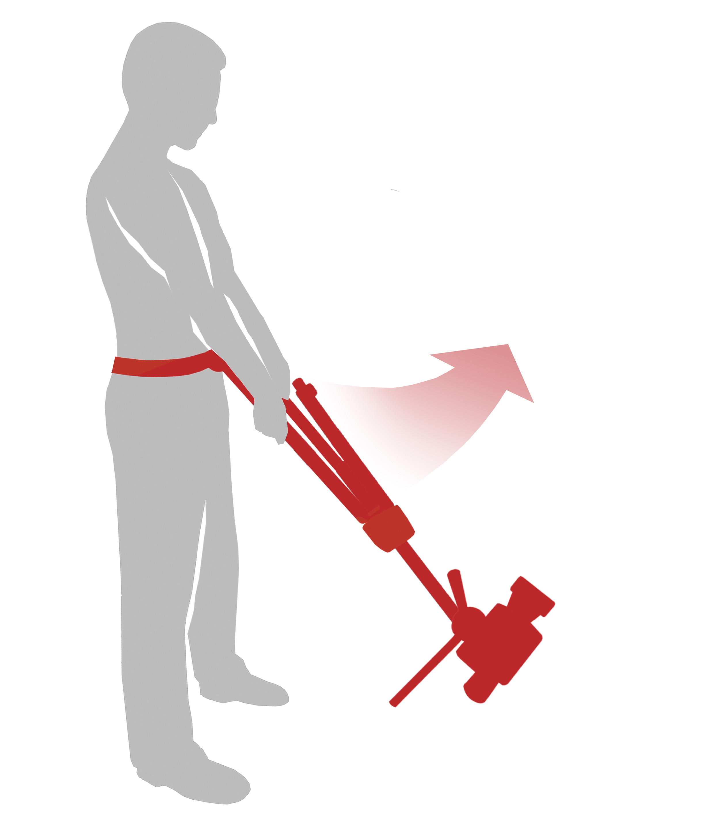 ROLLEI 22559 Hipjib, Stativhalterung, Schwarz