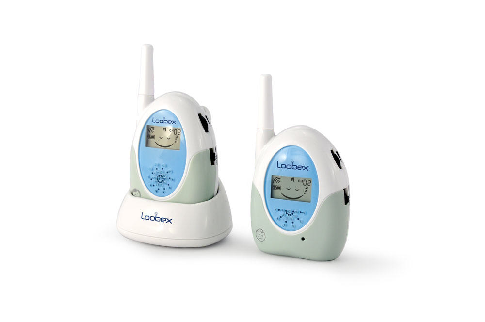 LOOBEX LBX-2614 LCD Ekranlı Bebek Dinleme Telsizi Mavi