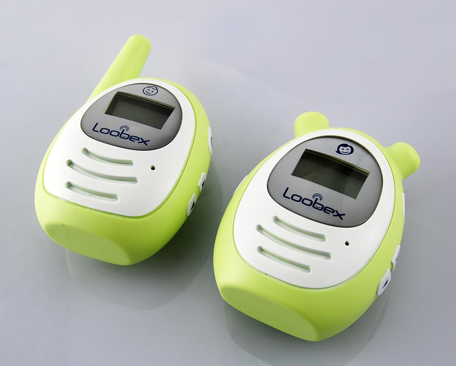 LOOBEX 2621T Titreşimli Dijital Bebek Dinleme Telsizi Yeşil 300 Metre Çekim Mesafeli