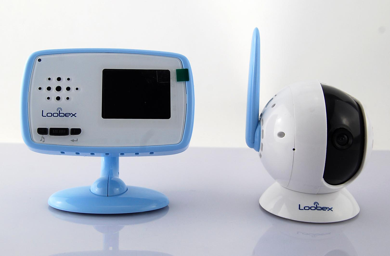 LOOBEX LBX-2601 Dijital Kameralı Bebek Telsizi 200 mt LCD Ekran 