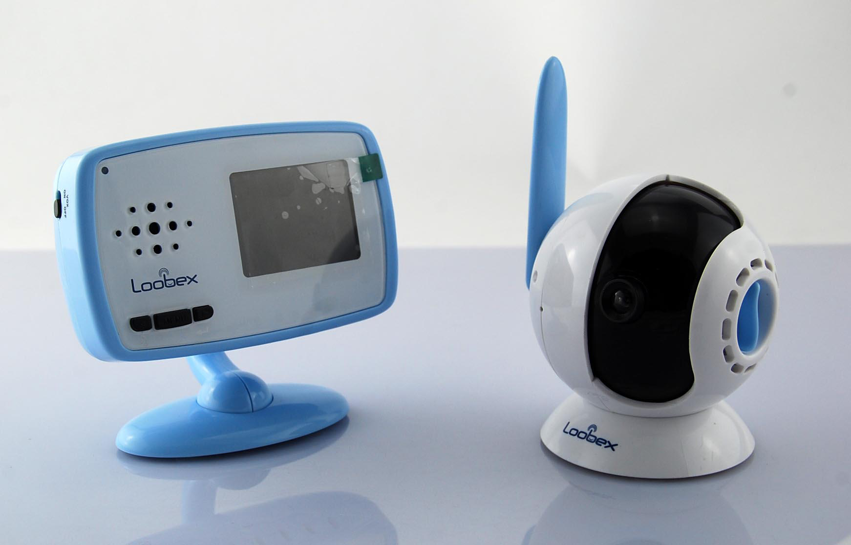 LOOBEX LBX-2601 Dijital Kameralı Bebek Telsizi 200 mt LCD Ekran 