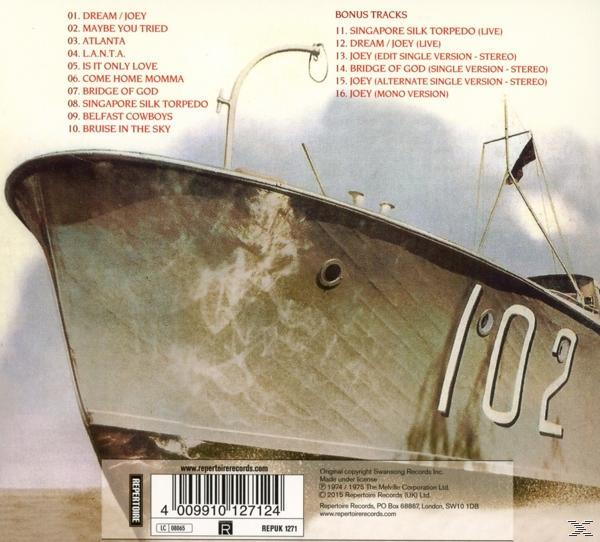 Egy album borító szöveggel és egy hajó rajzával. Az album a The Men They Couldn't Hang-től származik.