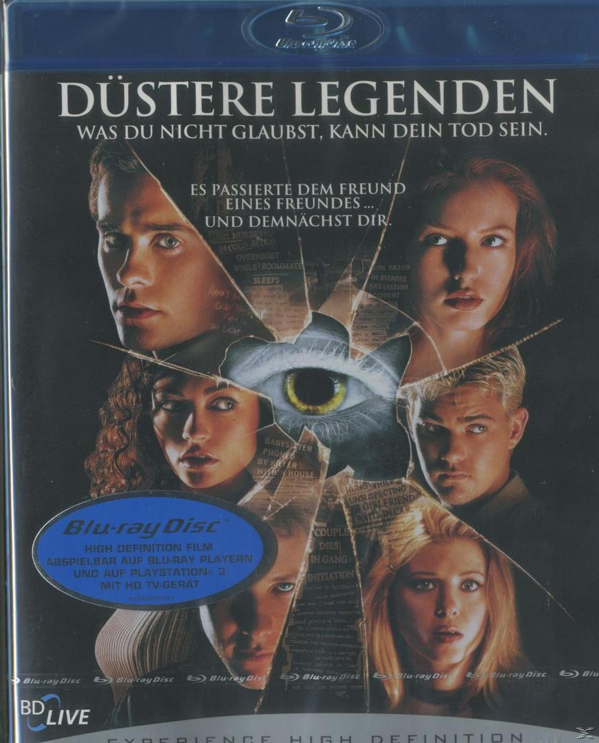 Blu-ray-Filmcover mit Gesichtern, einem Auge und deutschem Text.