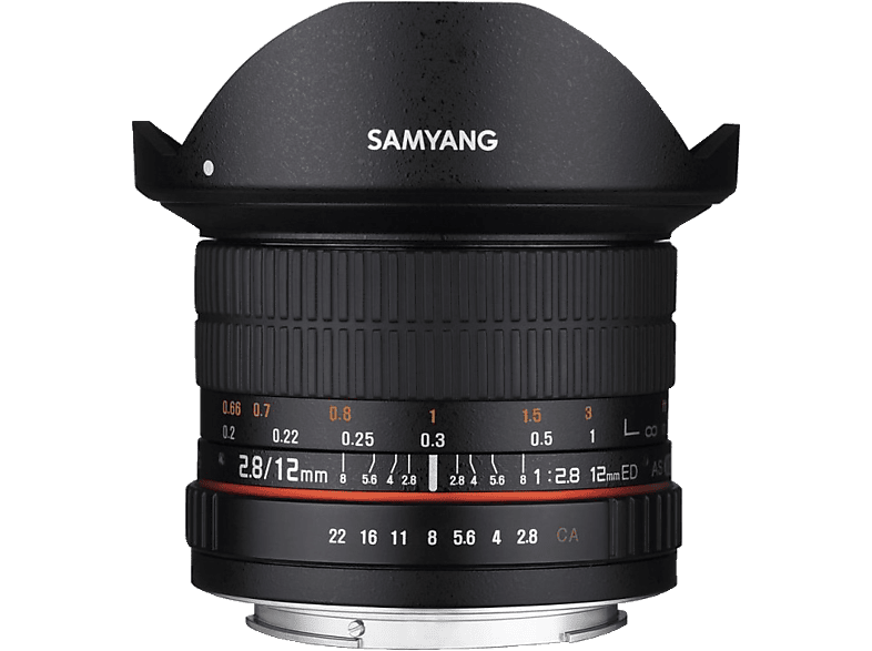 SAMYANG Groothoeklens 12mm F2.8 ED NCS Fisheye Sony E-Mount (F1112106101)