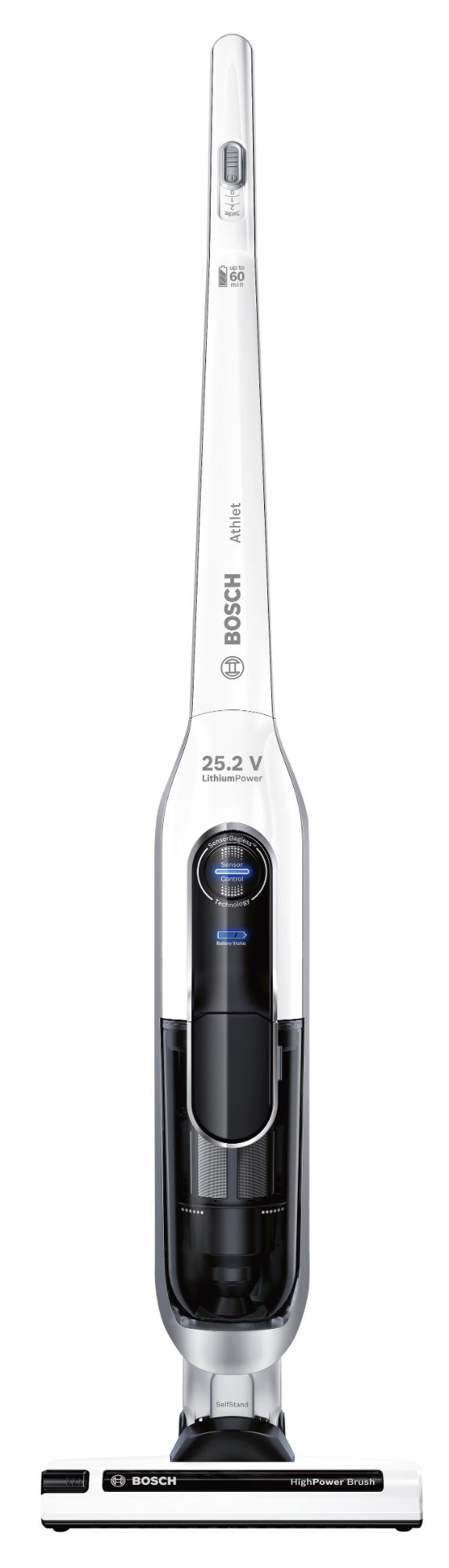 Aspirador Escoba - Bosch ATHLET BCH6ATH25 25,2V, Capacidad de 900ml, Gran autonomía hasta 60min