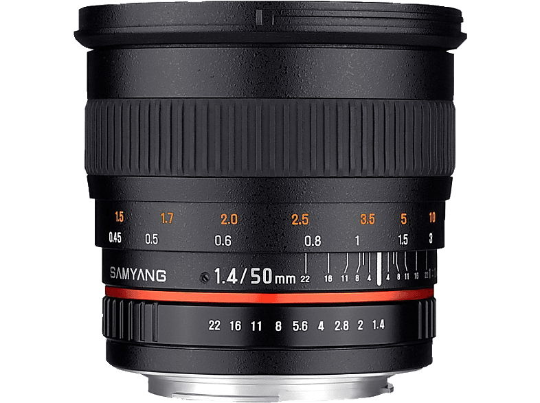SAMYANG Standaardlens 50mm F1.4 AS UMC Nikon (F1111103101)