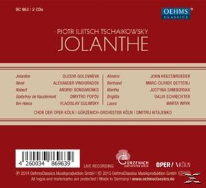 Dmitrij Kitajenko, Gürzenich-orchester Köln - JOLANTHE  - (CD)