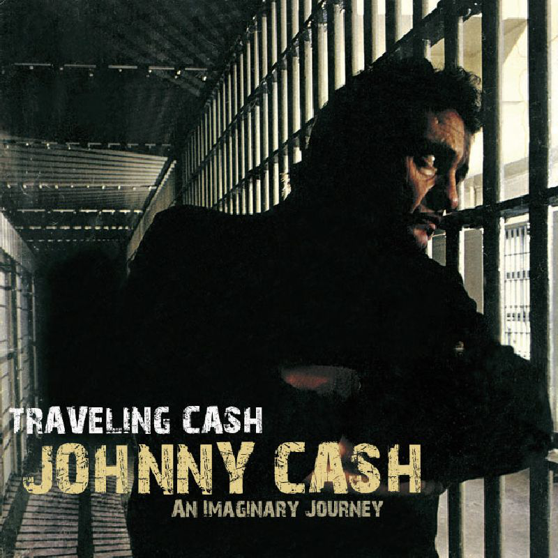 Johnny Cash album borító. Egy fekete kabátos férfi börtönrácsok mögött áll, jobbra néz.