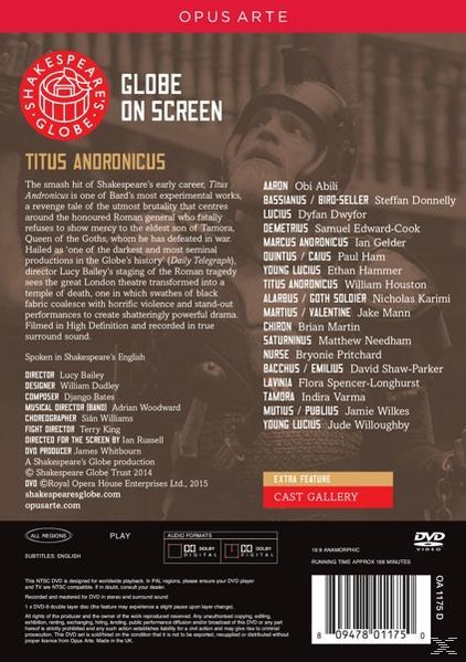 Titus Andronicus (Globe 2014) DVD