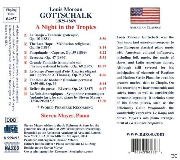 Steven Mayer - A Night in the Tropics  - (CD)