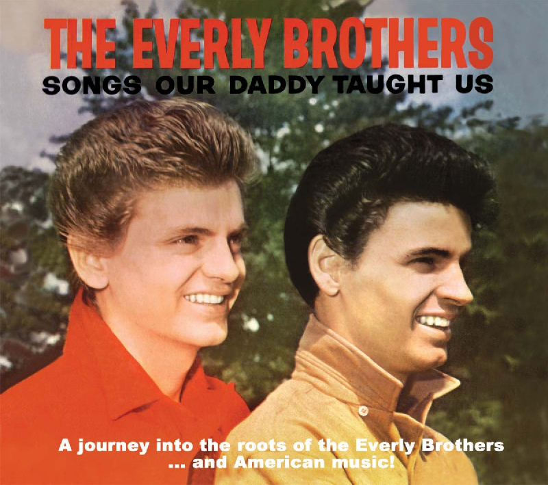 Album borító az Everly Brothers-szel. Ők vintage stílusban vannak.