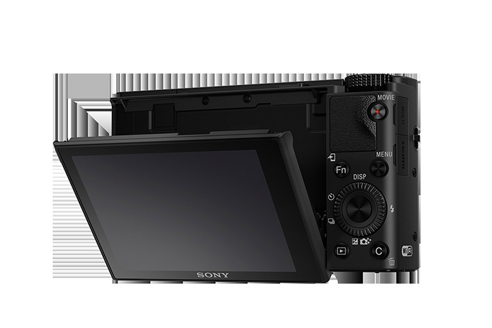 SONY Cyber-shot DSC-RX100 IV Zeiss NFC Digitalkamera Schwarz, 2.9x opt. Zoom, Xtra Fine/TFT-LCD, WLAN