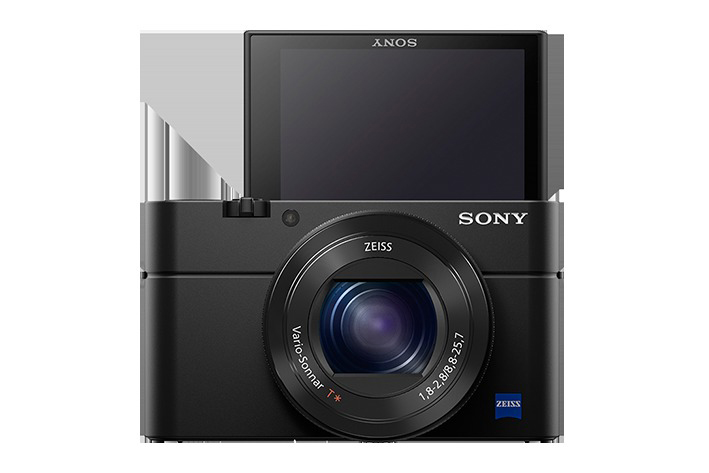 SONY Cyber-shot DSC-RX100 IV Zeiss NFC Digitalkamera Schwarz, 2.9x opt. Zoom, Xtra Fine/TFT-LCD, WLAN