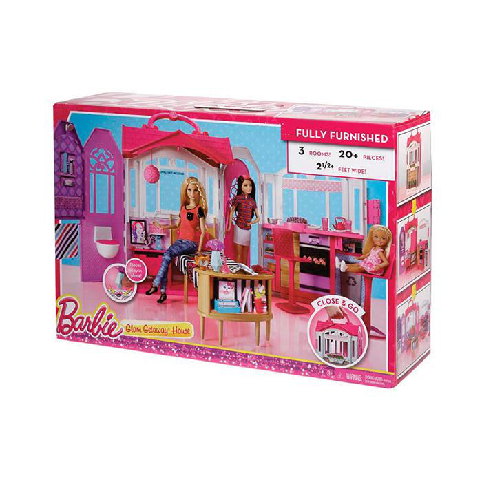 BARBIE BRB Renkli Portatif Evi