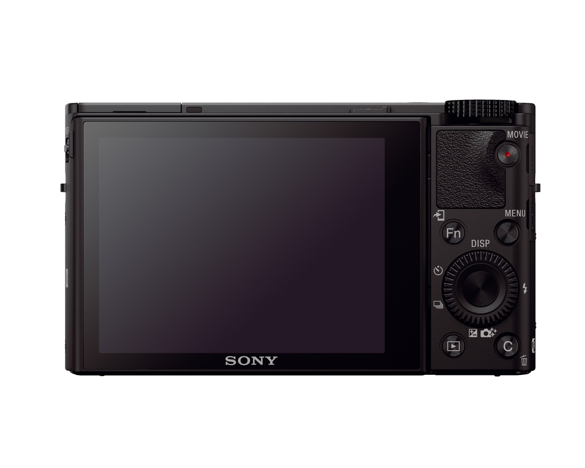 SONY Cyber-shot DSC-RX100 IV Zeiss NFC Digitalkamera Schwarz, 2.9x opt. Zoom, Xtra Fine/TFT-LCD, WLAN