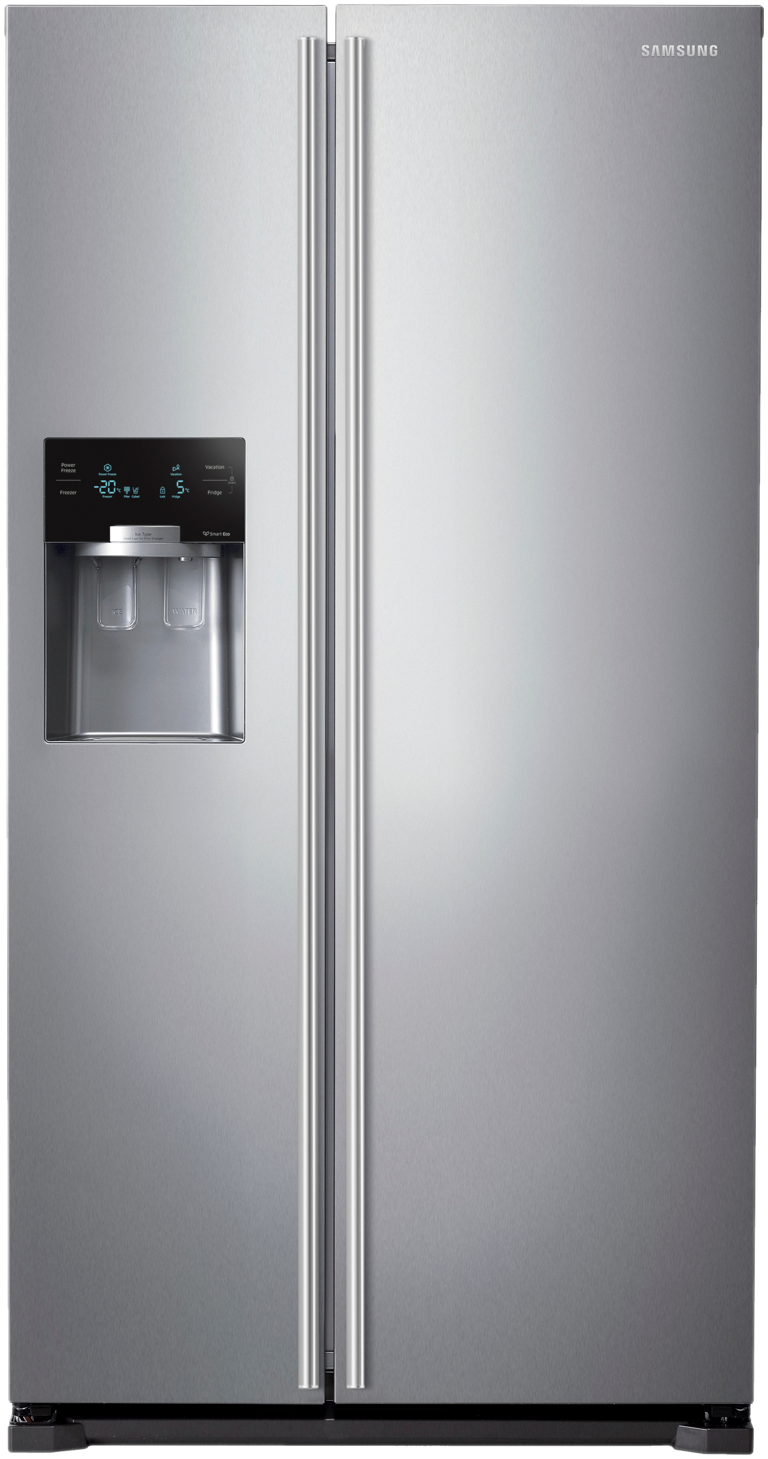 SAMSUNG Kühl- Gefrierkombination RS 7547 BHCSP/EF (1790 mm hoch, No Frost (verminderte Eisbildung), Edelstahl)