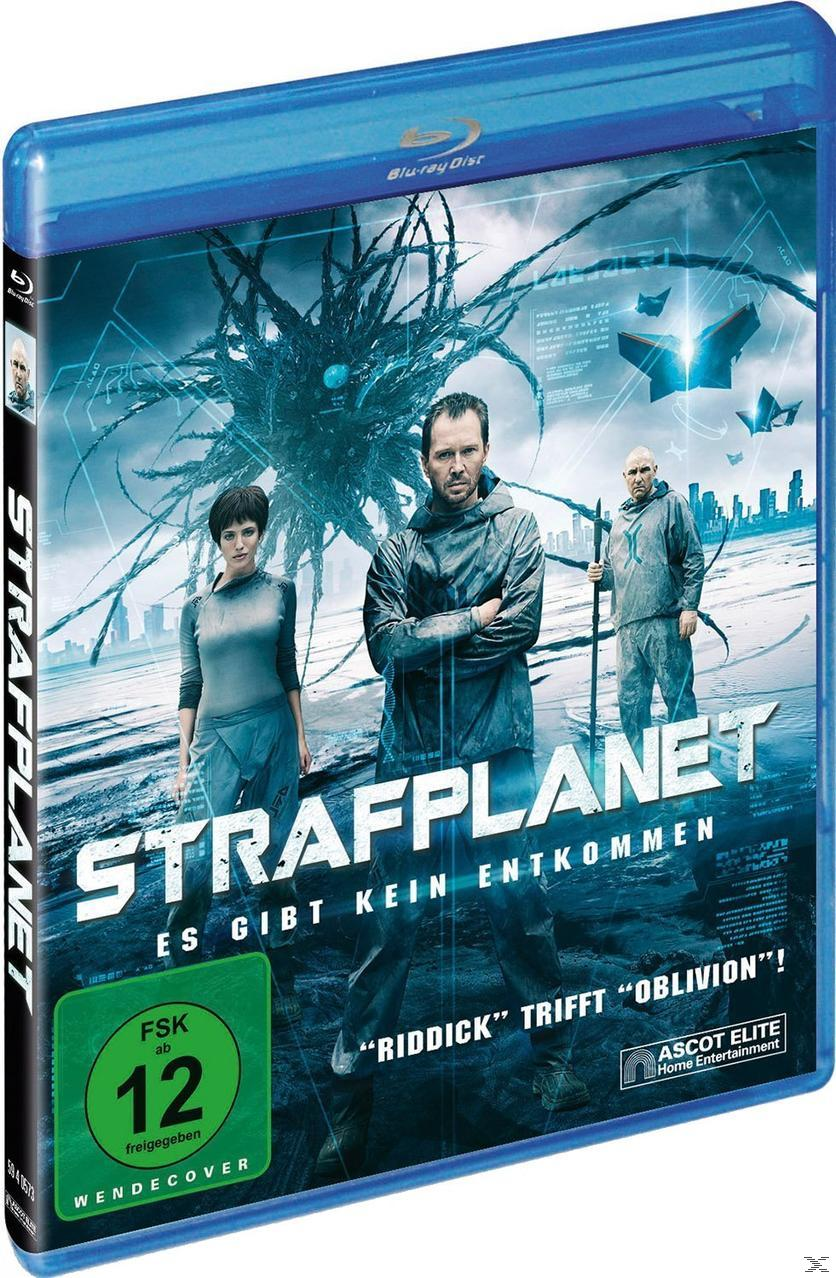 Blu-ray-Cover. Drei Personen stehen vor einer futuristischen Szene. Stafplanet-Titel.