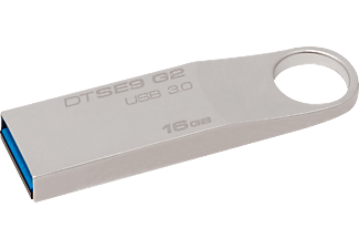 KINGSTON DATATRAVELER SE9 G2 USB3 16GB - Chiavetta USB  (16 GB, Argento)