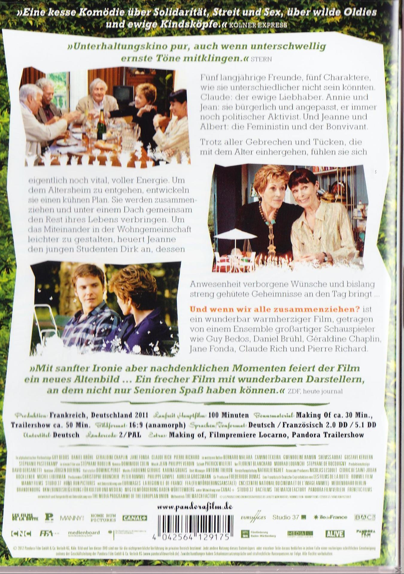 Filmposter mit Schauspielern, Text auf Deutsch und eine Gruppe von Menschen im Hintergrund.