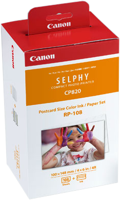 CANON RP-108 fotópapír (képeslap méretű)