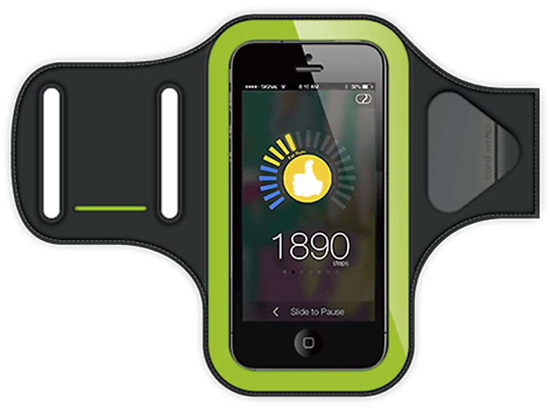 OZAKI Fitness GO-GO Iphone 5C/5S/6 karpánt fekete