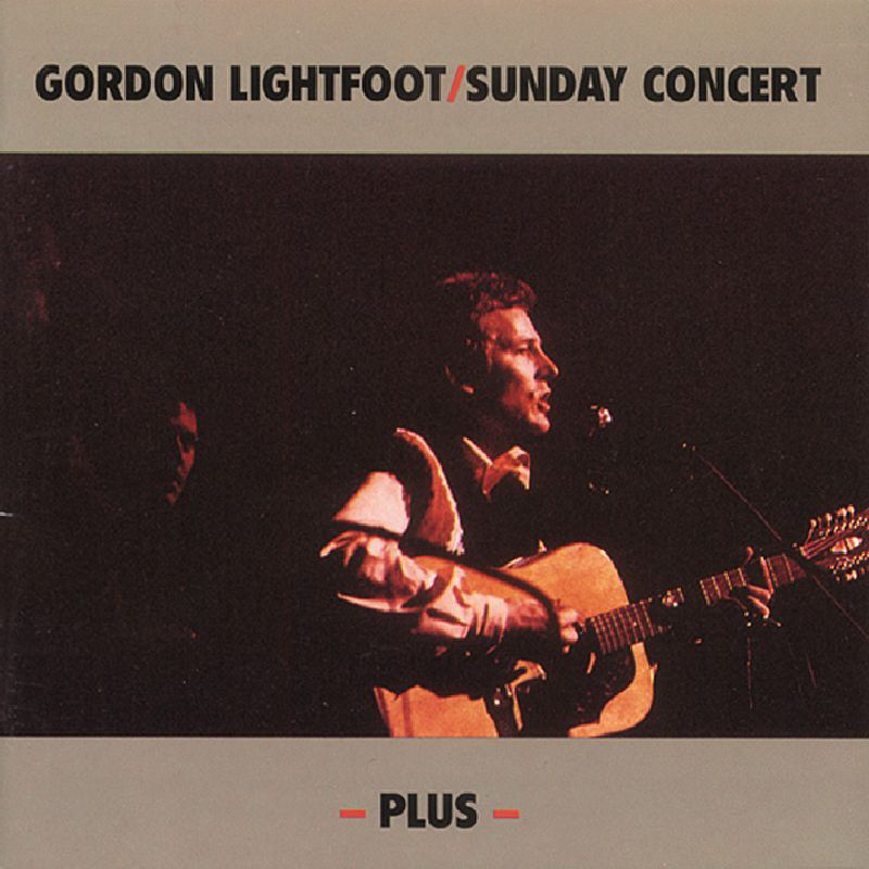 Gordon Lightfoot album borítója, egy gitáros férfi a színpadon.