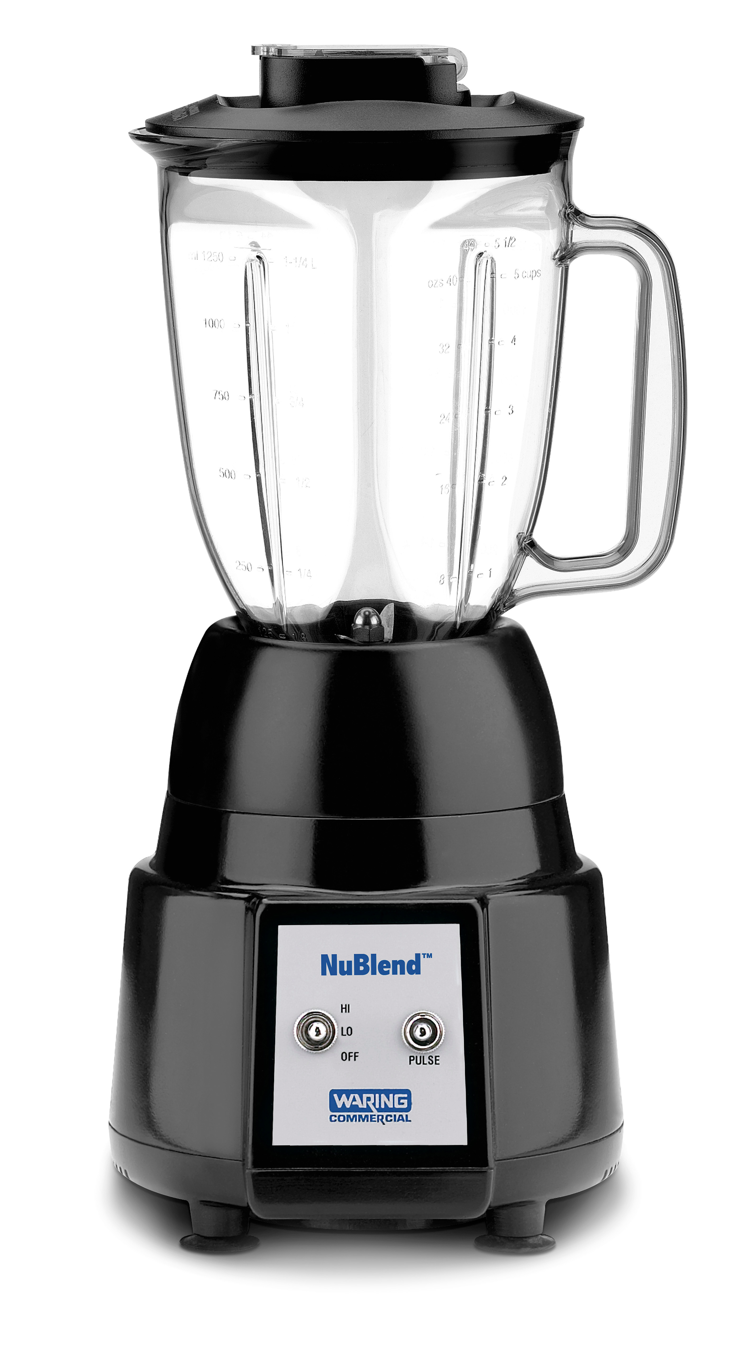 GASTROBACK 40184 Waring Profi Bar Blender Nu Blend Standmixer Schwarz (550 Watt, 1.3 l)