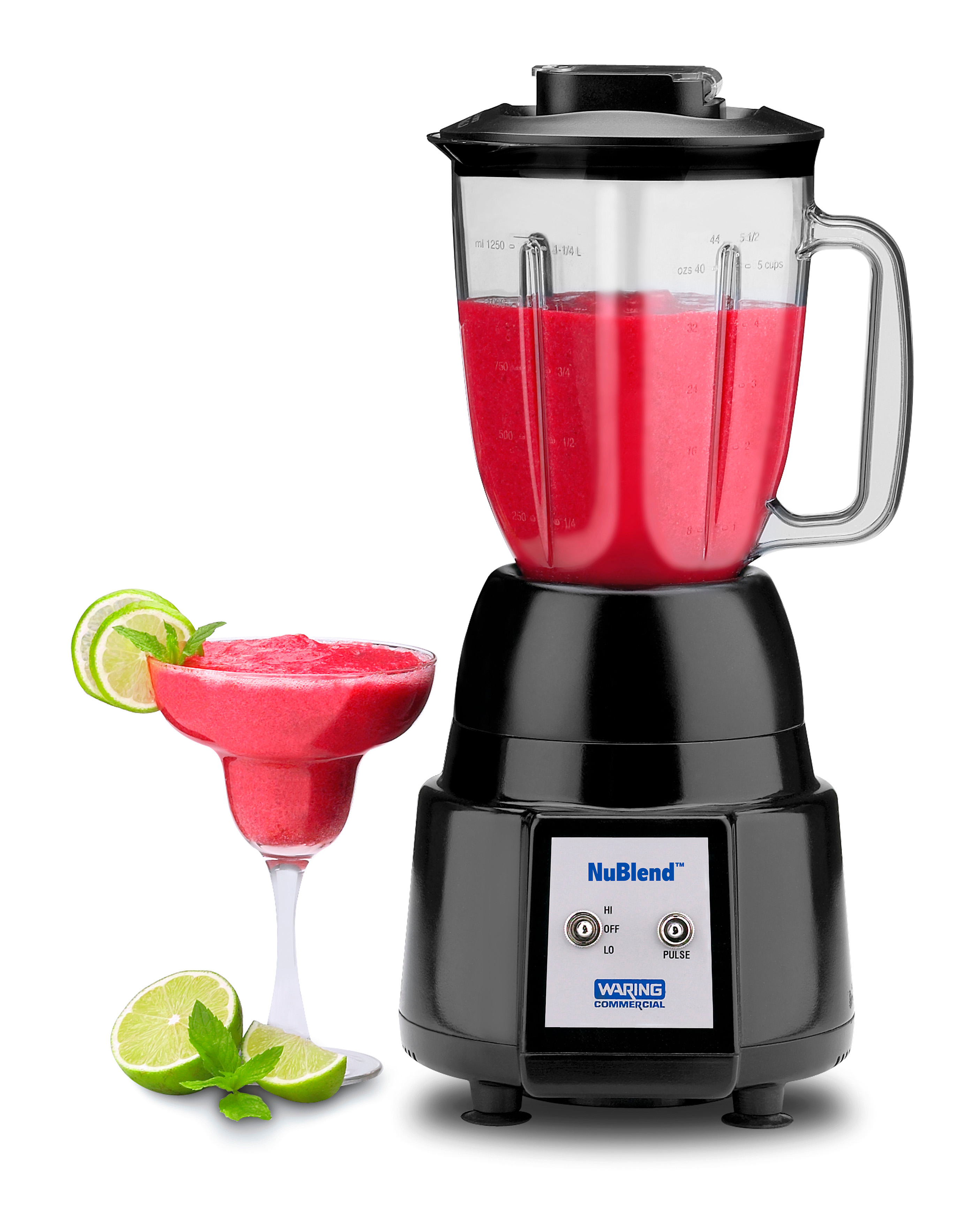 GASTROBACK 40184 Waring Profi Bar Blender Nu Blend Standmixer Schwarz (550 Watt, 1.3 l)